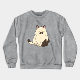 Machiavelli the Cat Crewneck Sweatshirt